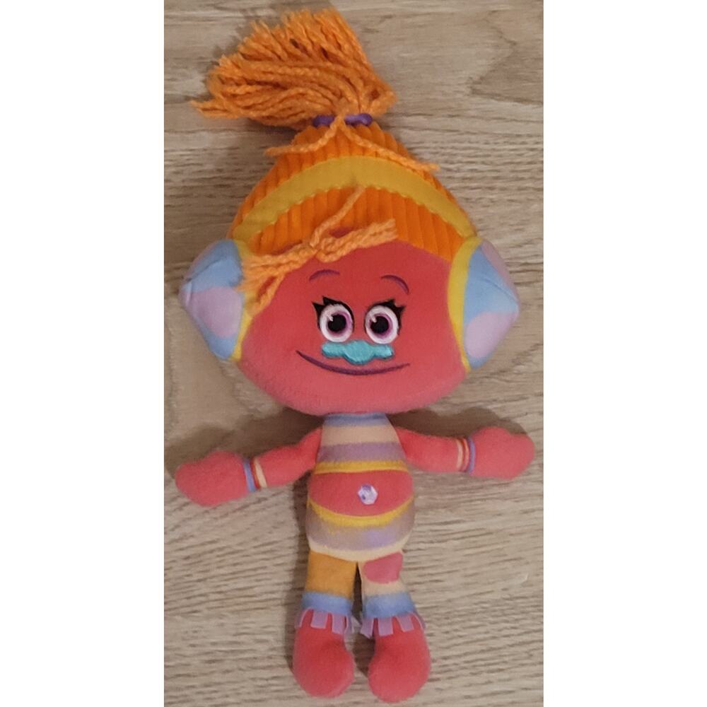 Dreamworks DJ SUKI Trolls Character Plush Pre-owned Stuffed Animal Toys Kids